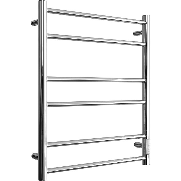 Полотенцесушитель электрический Двин (Dveen) L neo 60х50 см, без полки, К диммер полированный хром