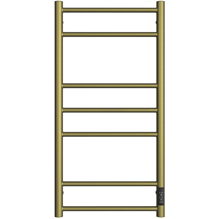 Полотенцесушитель электрический Двин (Dveen) L neo 80х40 см, без полки, К диммер состаренная бронза полуглянец