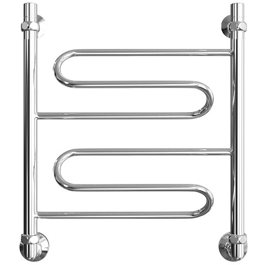 Полотенцесушитель водяной Двин (Dveen) W 60х50 см, без полки, 1х1/2″ К1 полированный хром