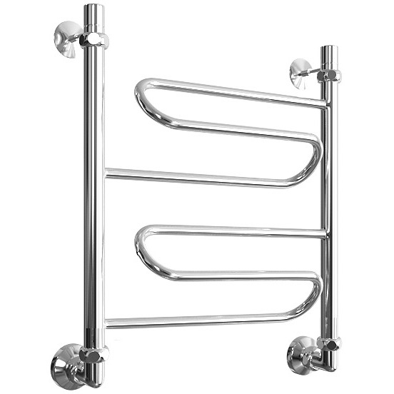 Полотенцесушитель водяной Двин (Dveen) W 60х50 см, без полки, 1х1/2″ К1 полированный хром