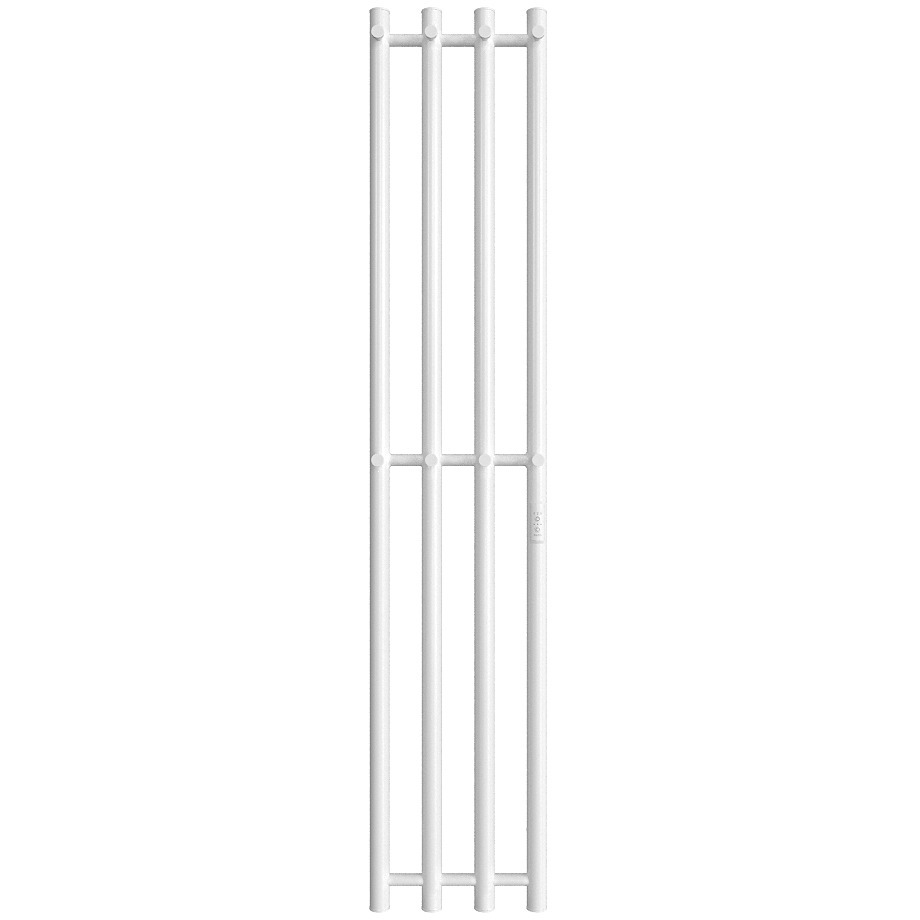 Полотенцесушитель электрический Двин (Dveen) X-4 neo 160x18 см, без полки, К диммер белый