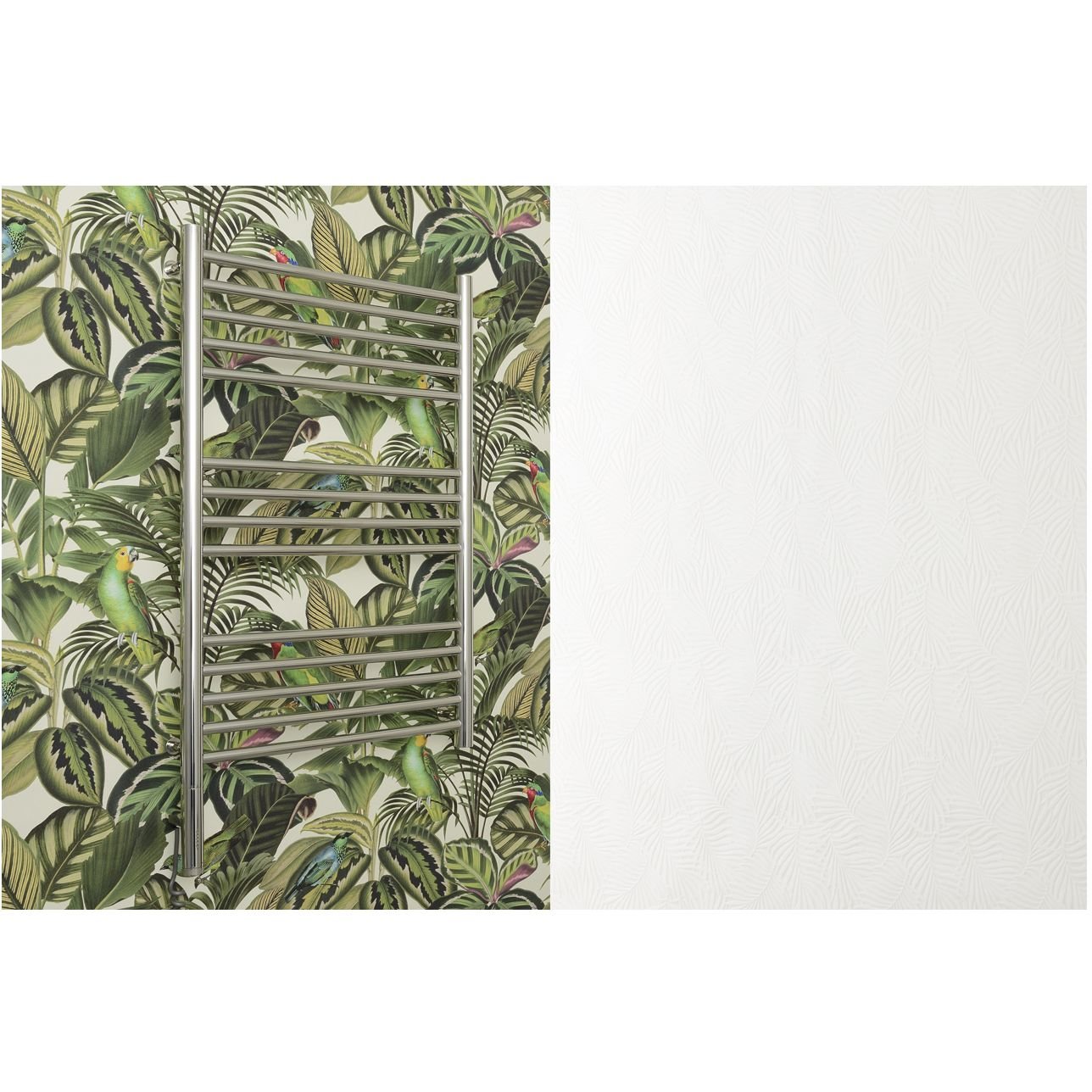 Полотенцесушитель электрический Сунержа (Sunerga) Богема 3.0 прямая 600х400 мм, МЭМ левый RAL (РАЛ) 7004 Сигнальный серый 7004-5804-6040