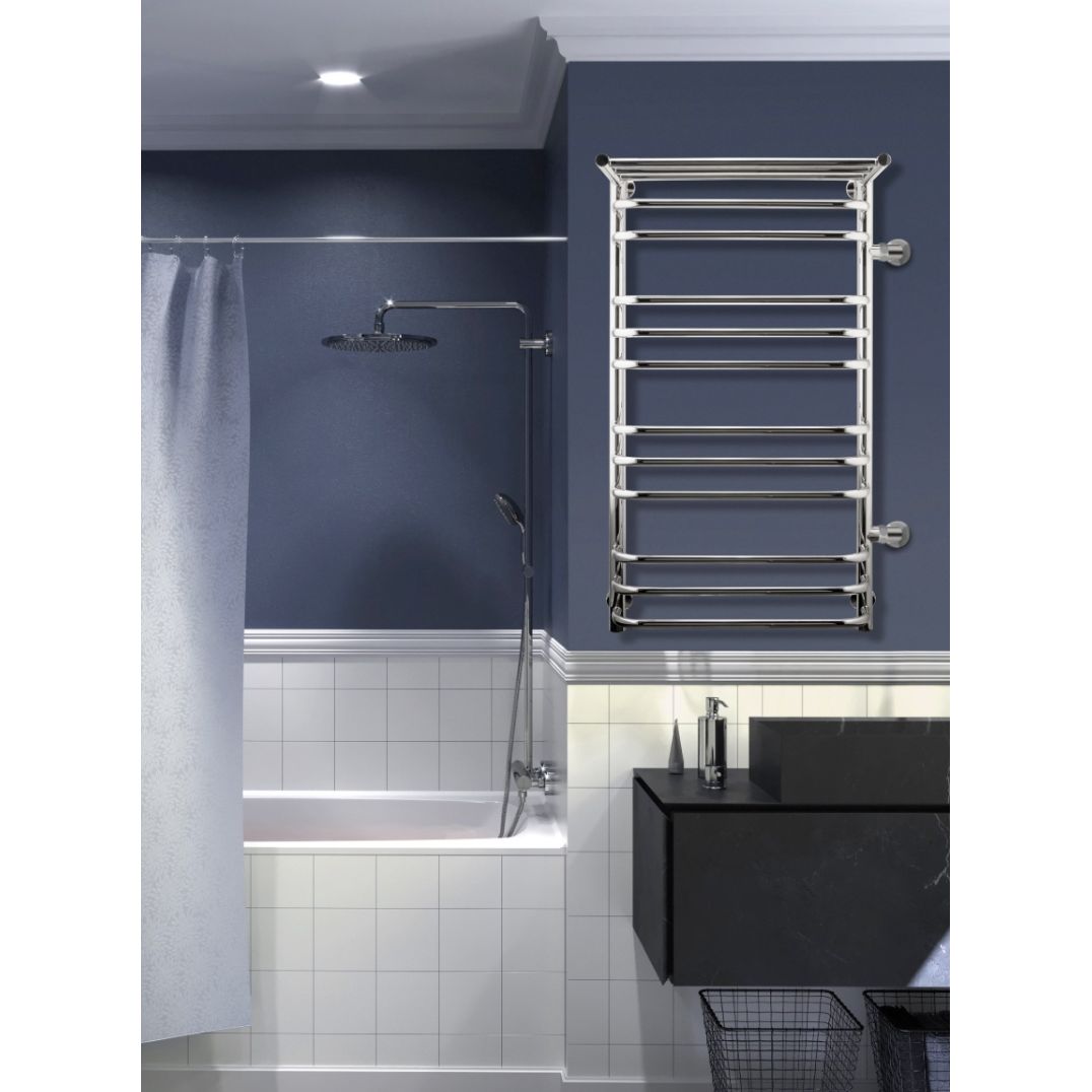 Полотенцесушитель водяной Indigo (Индиго) Brace Полированный 557х1000 мм LBCW100-50PR-б/п-60