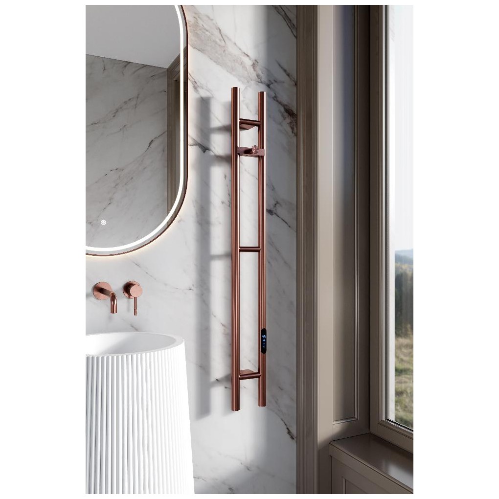 Полотенцесушитель электрический Богеме COPPER BRUSHED Бронза 729-CB, Boheme
