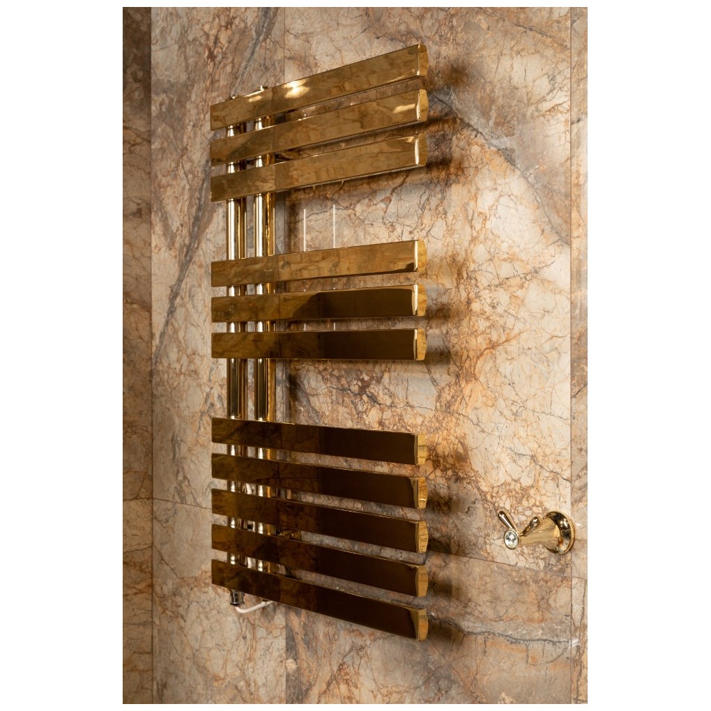 Полотенцесушитель электрический Богеме Venturo Золотой 721-G, Boheme GOLD
