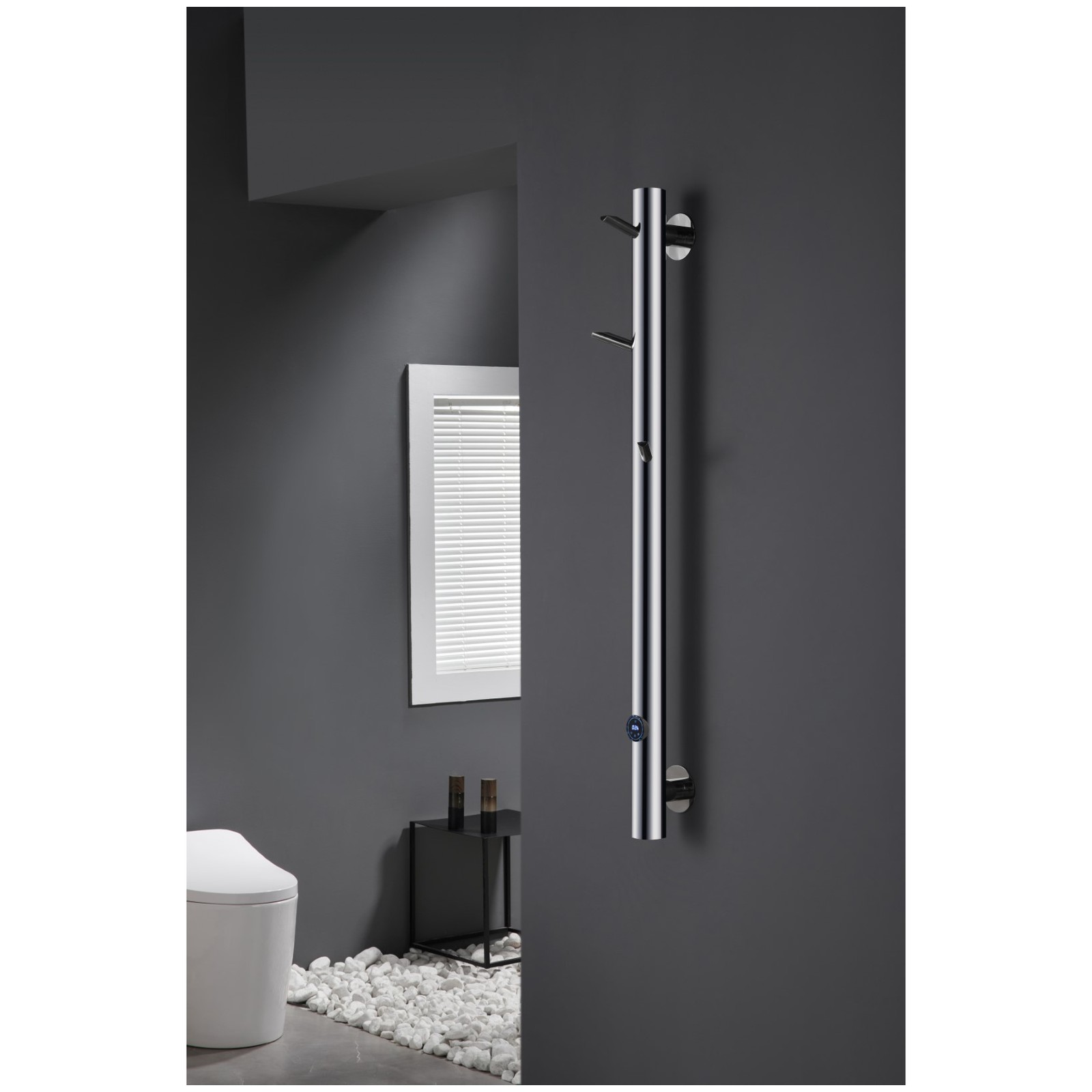 Полотенцесушитель электрический Богеме Oak Хром 724-CR, Boheme CHROME