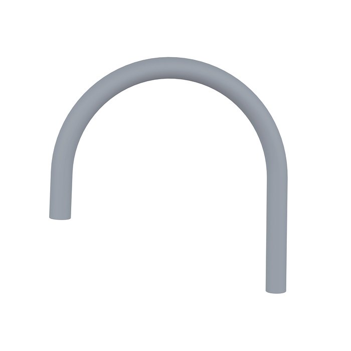 Сменный гибкий шланг для смесителя Iddis (Иддис) Kitchen Line, силикон, цвет серый, FSPGR00i59