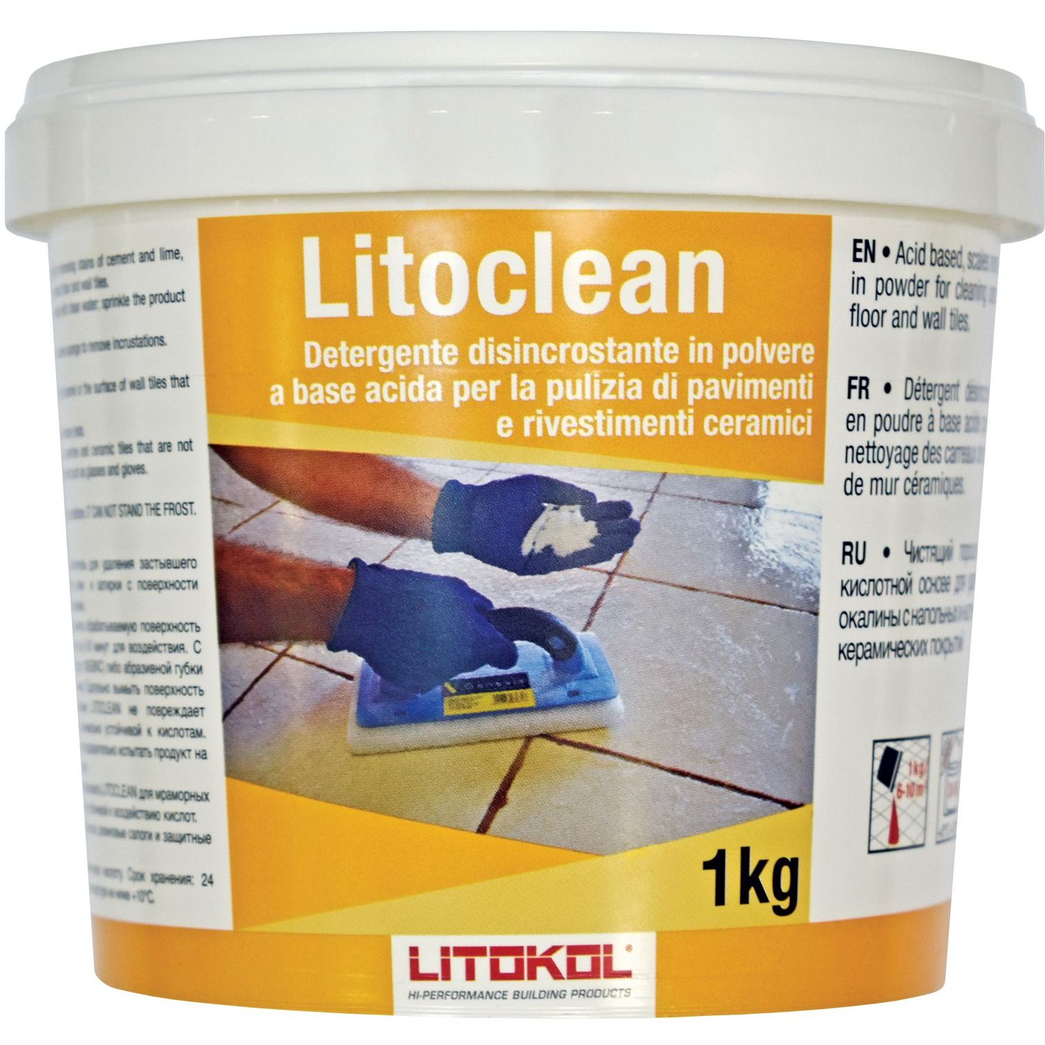 Очиститель Litokol Litoclean для керамических покрытий 1 кг