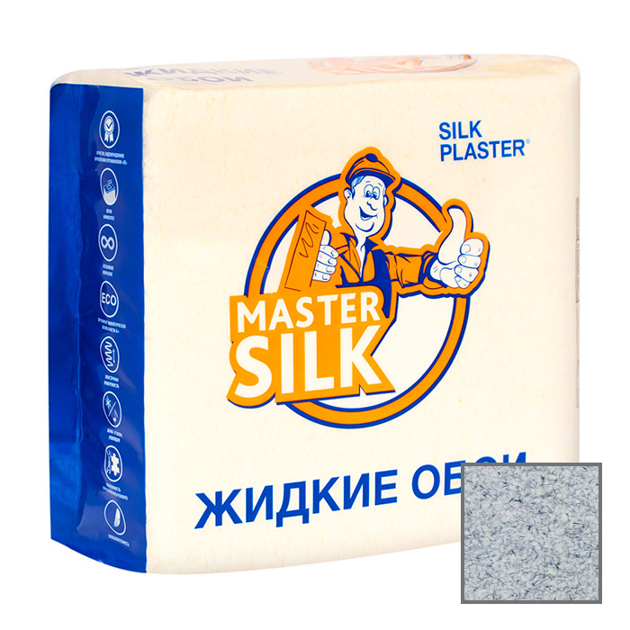Жидкие обои Silk Plaster (Силк Пластер) Master Silk MS 124 1 кг