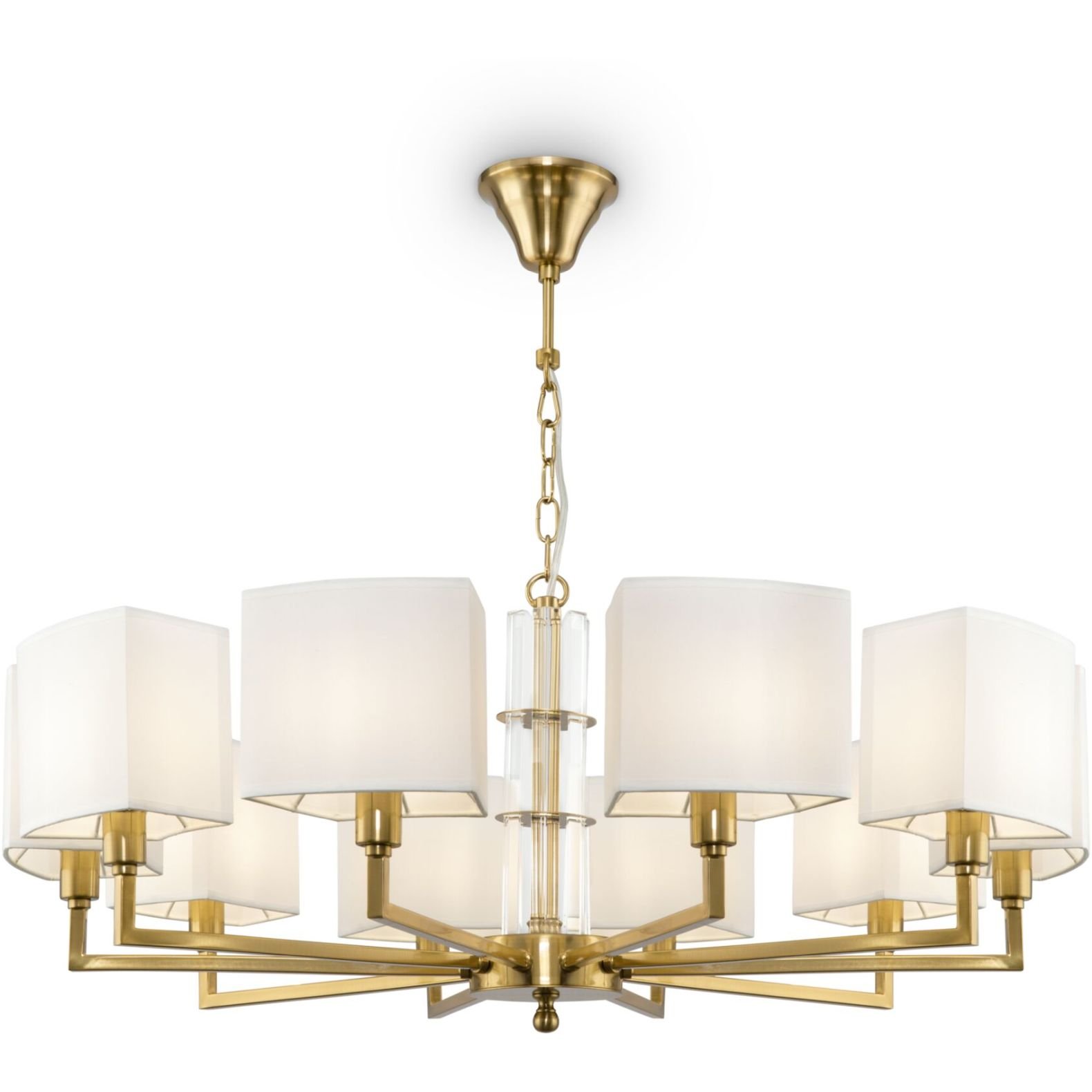 Подвесная люстра Maytoni (Майтони) Metropolitan H015PL-10G