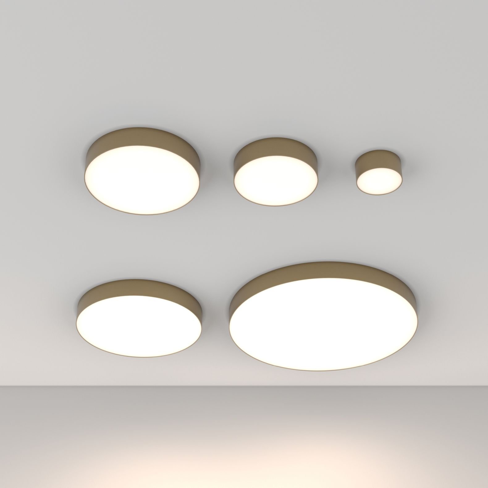 Потолочный светодиодный светильник Maytoni (Майтони) Zon C032CL-L48MG4K