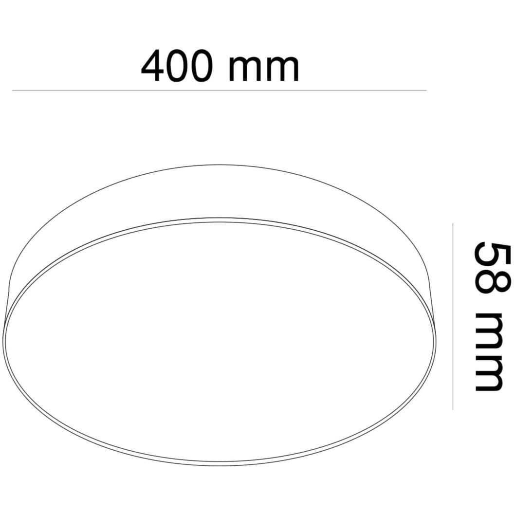 Потолочный светодиодный светильник Maytoni (Майтони) Zon C032CL-L48MG4K