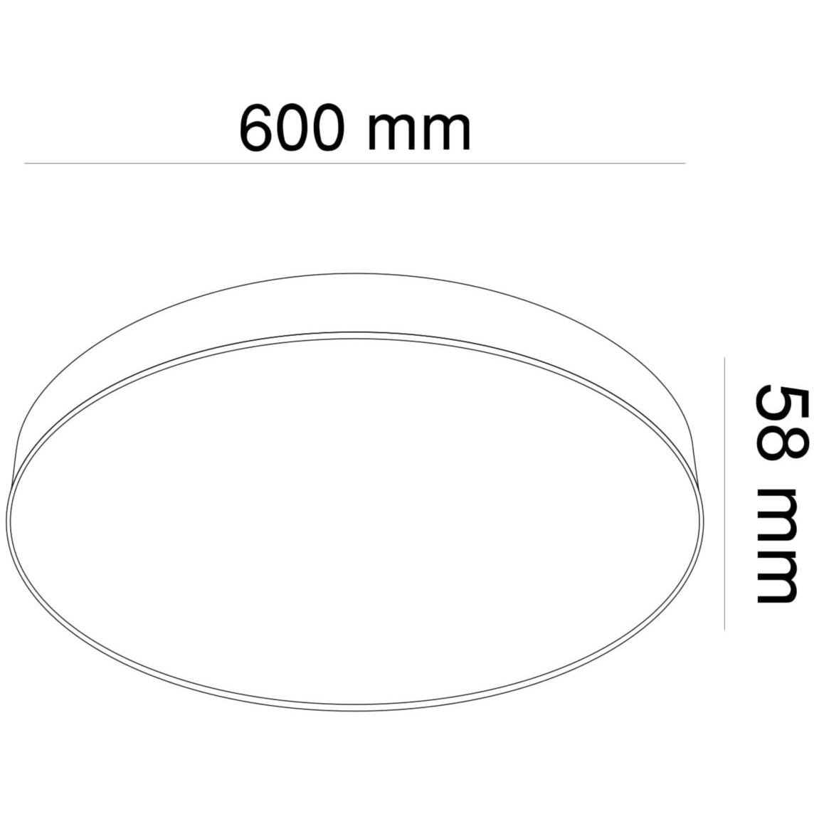Потолочный светодиодный светильник Maytoni (Майтони) Zon C032CL-L96W3K