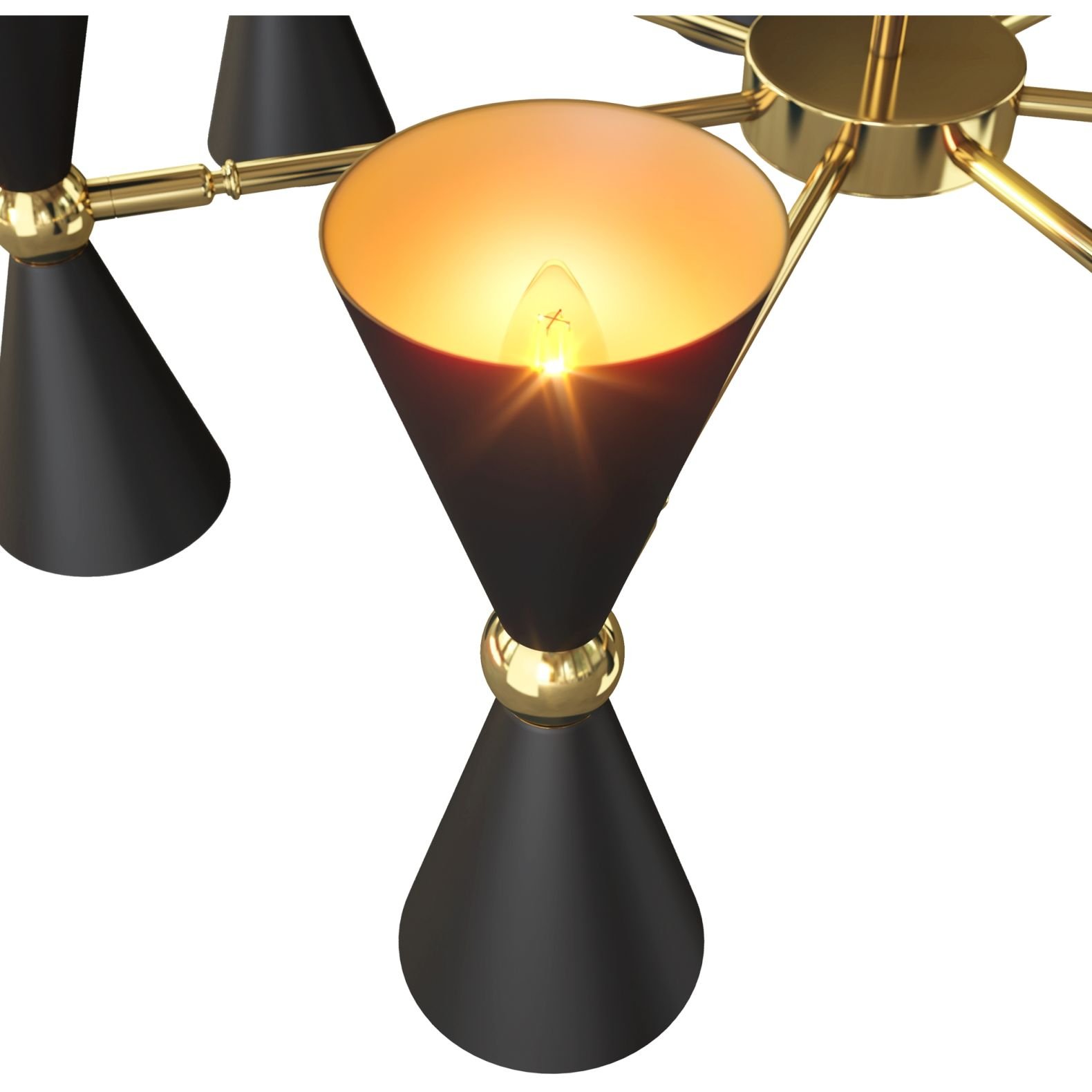 Люстра Maytoni (Майтони) на штанге Vesper MOD108PL-14GB