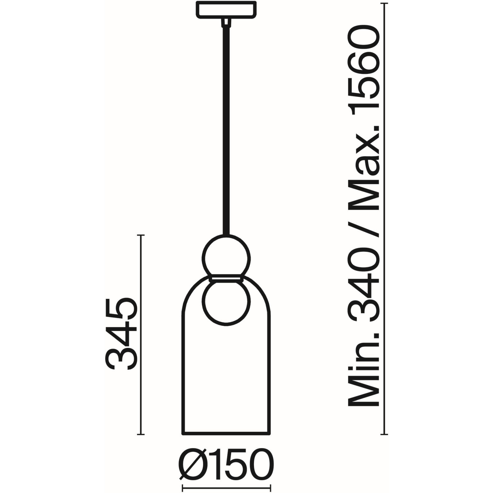 Подвесной светильник Freya (Фрея) Focus FR5220PL-01CH