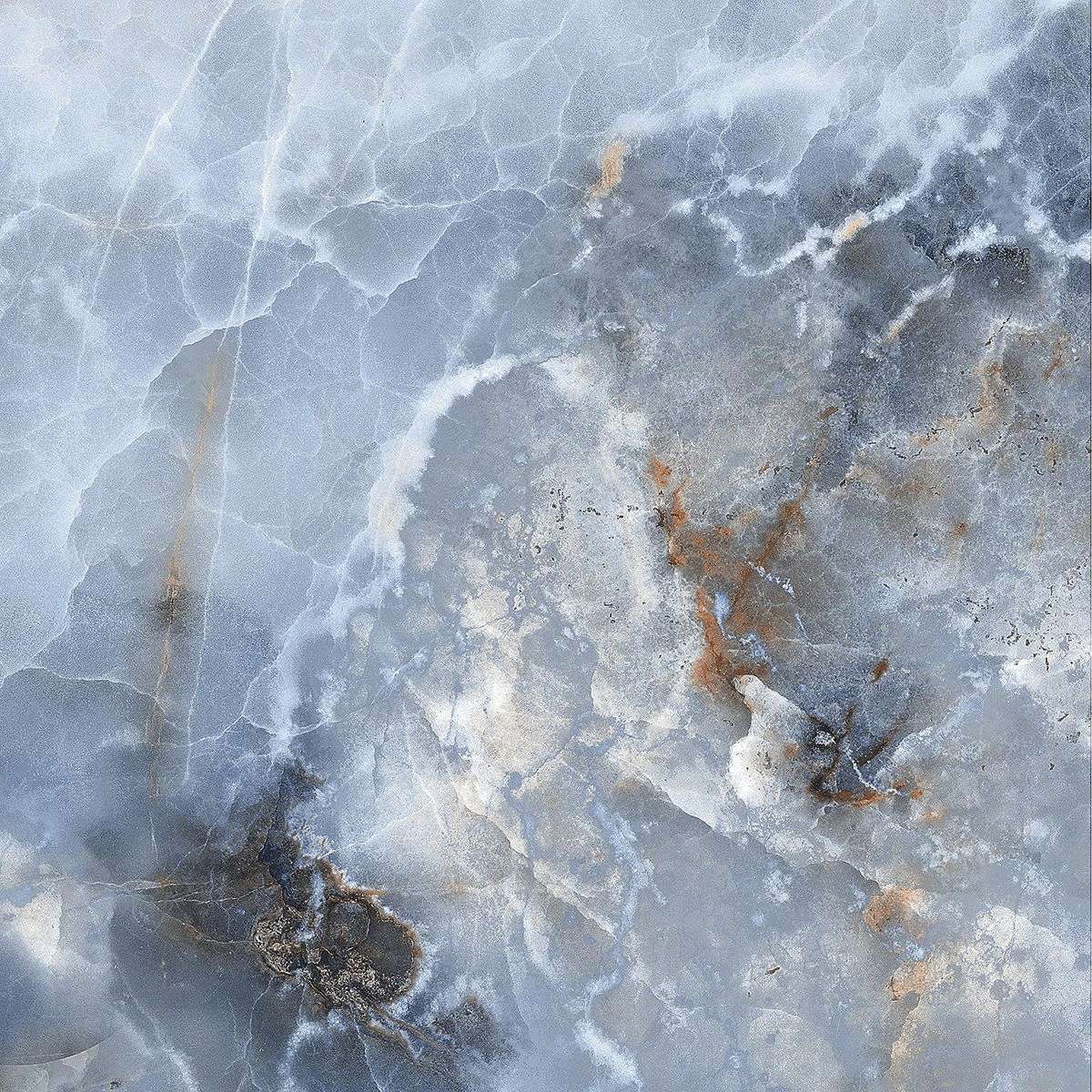 Керамогранит Royce (Ройс) Persian Blue 60x60 см Polished R_PR1015