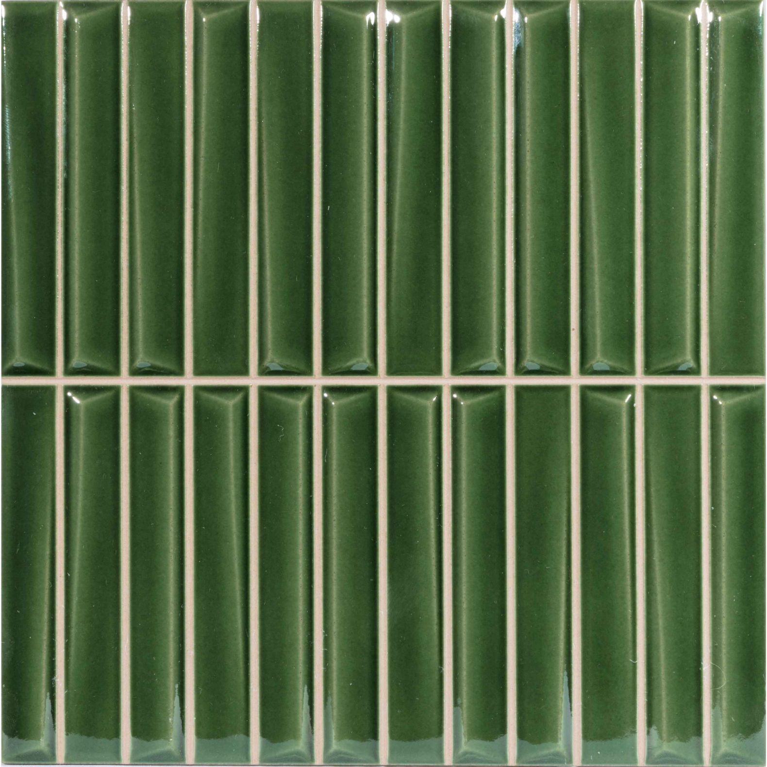 Керамическая плитка Monopole (Монополе) Melody Royal Green глянцевая 20x20 см, 85687