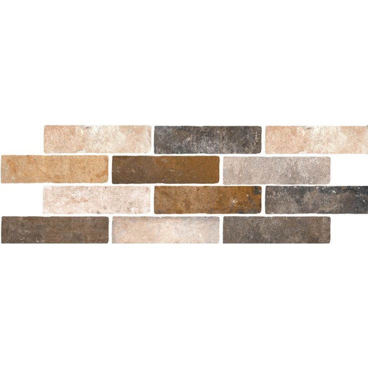 Керамическая плитка Monopole (Монополе) Jerica Mix 7,5x28 см