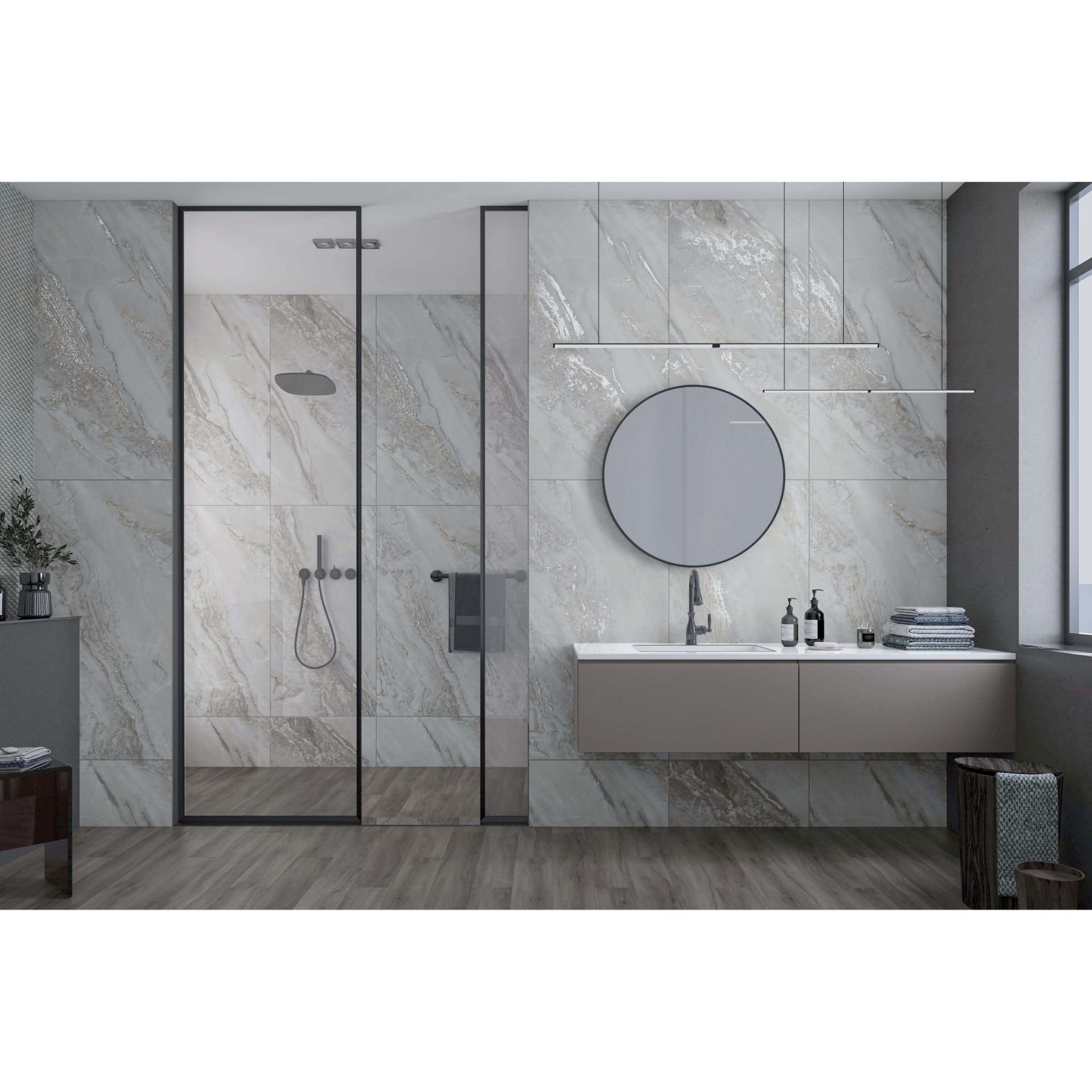 Керамогранит Realistik (Реалистик) Bonzano crema vitro 60х120 см