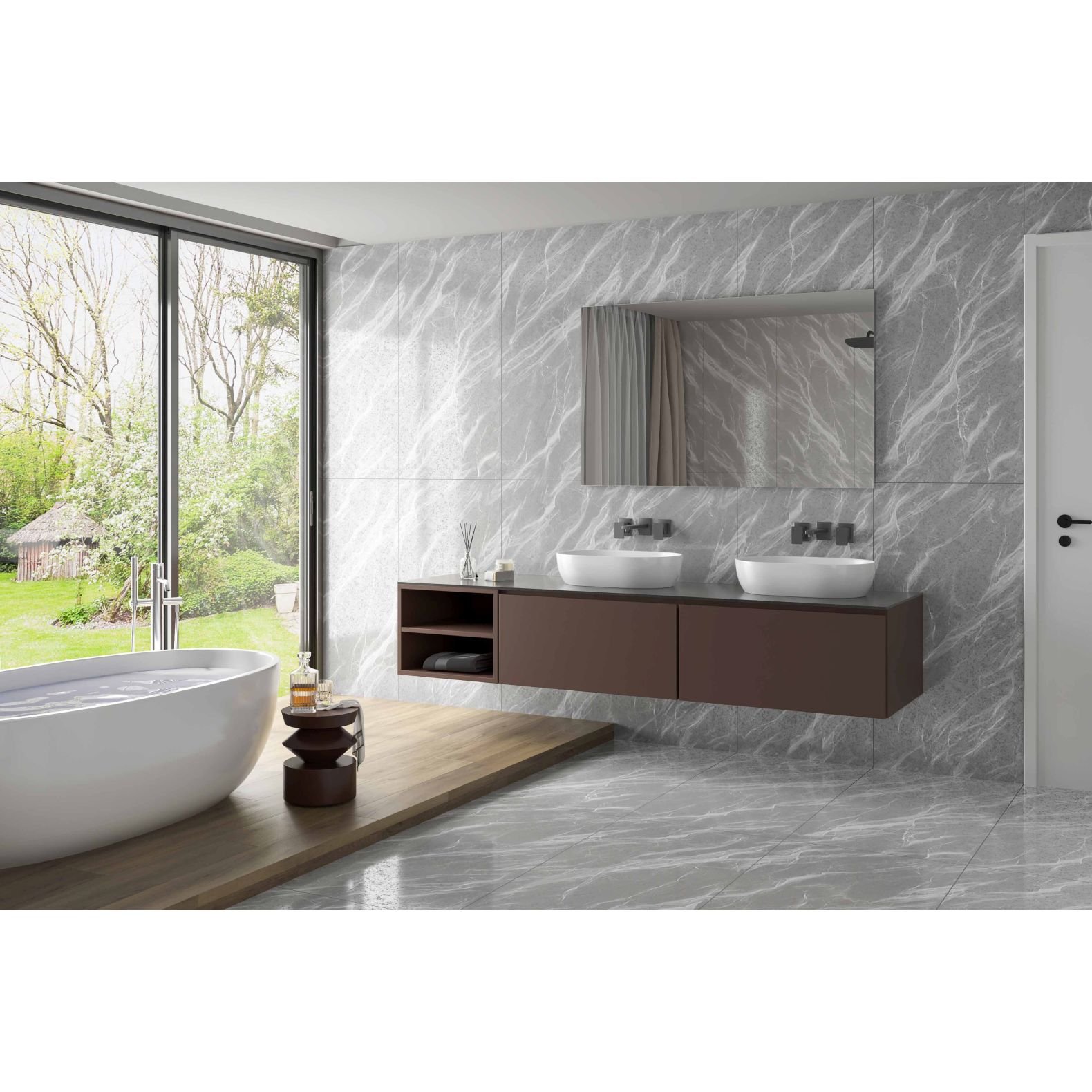 Керамогранит Realistik (Реалистик) Carnico metal grenulla 60х120 см