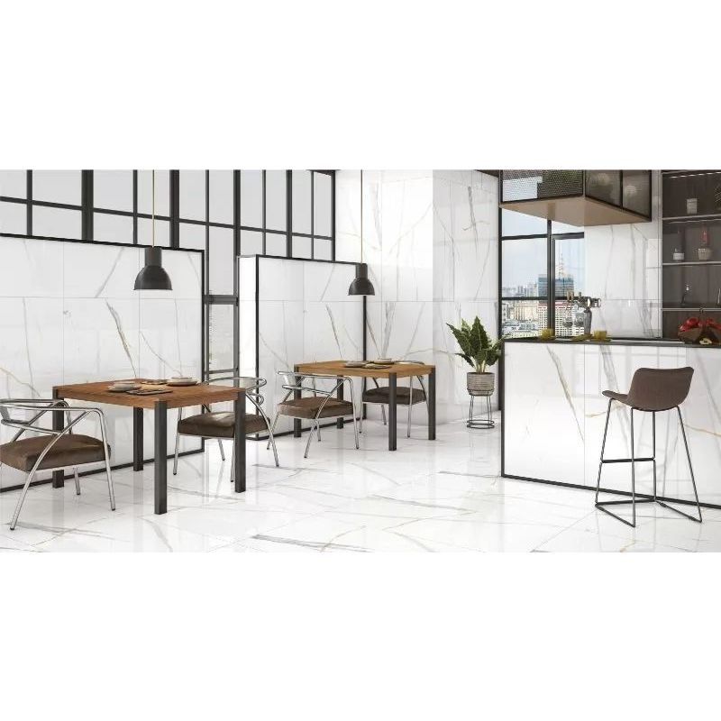 Керамогранит Realistik (Реалистик) Maritaca statuario glossy 60x60 см, глянцевый