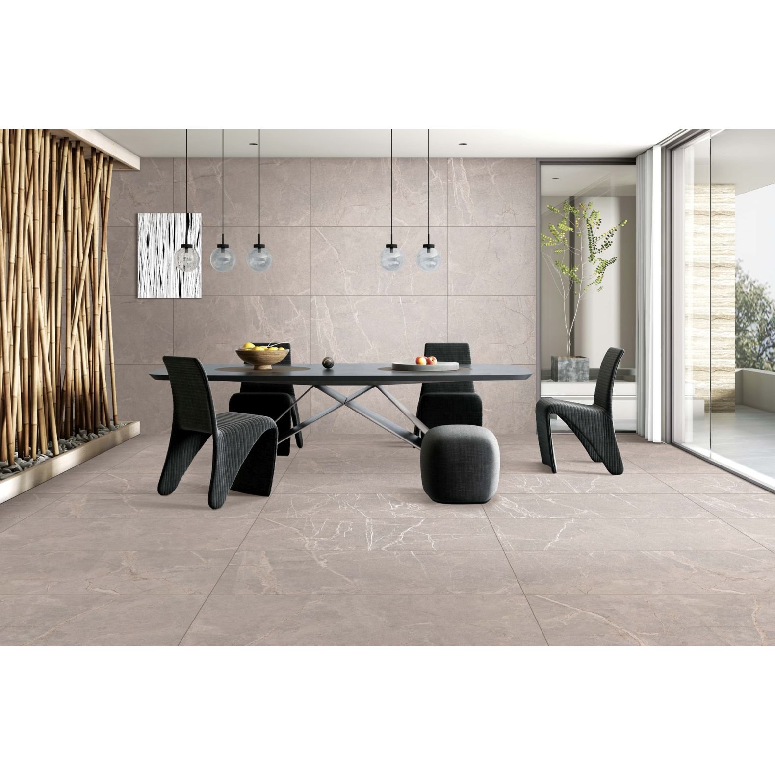Керамогранит Realistik (Реалистик) Mia dark sugar carving 60x120 см