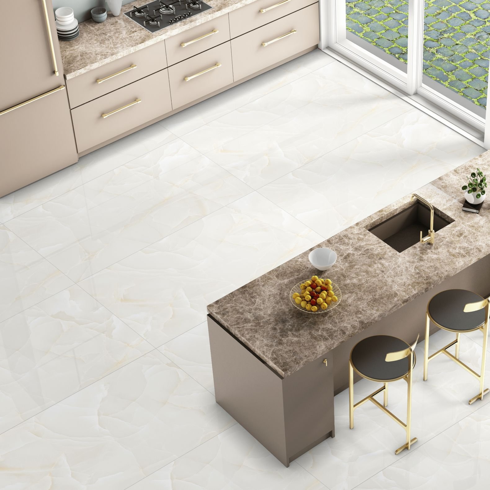 Керамогранит Realistik (Реалистик) Predo onyx matt 60x60 см