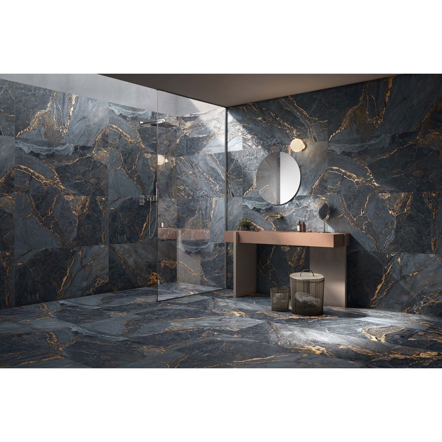 Керамогранит Realistik Thea black grit granula 60x120 см