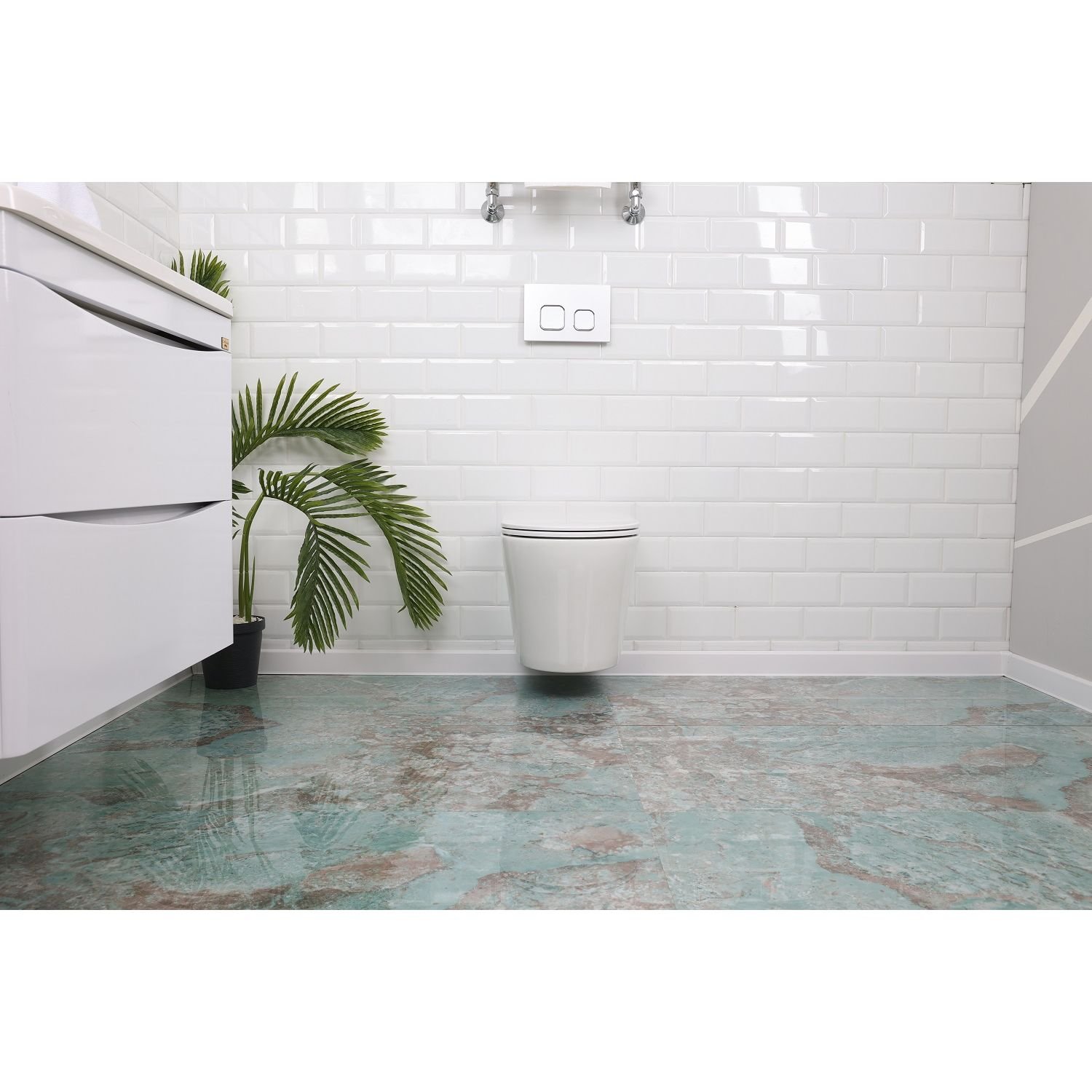 Керамогранит Realistik (Реалистик) Vola aqua colorica 60x60 см