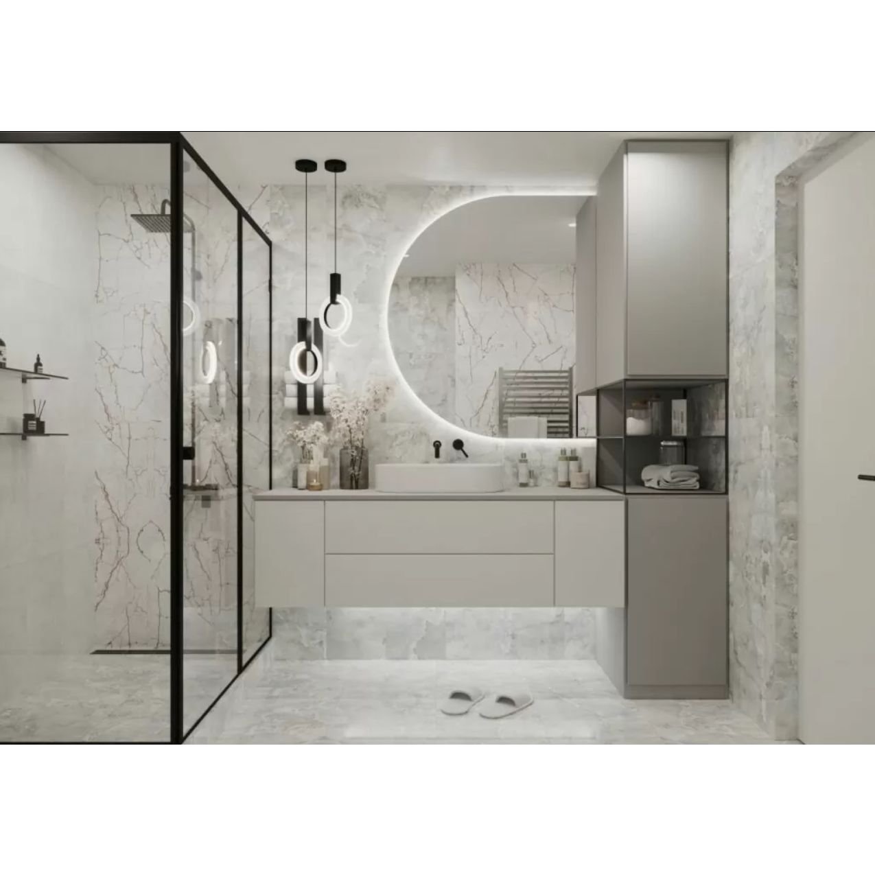 Плитка напольная Beryoza Ceramica (Береза Керамика) Avalanche G серый 41,8х41,8 см