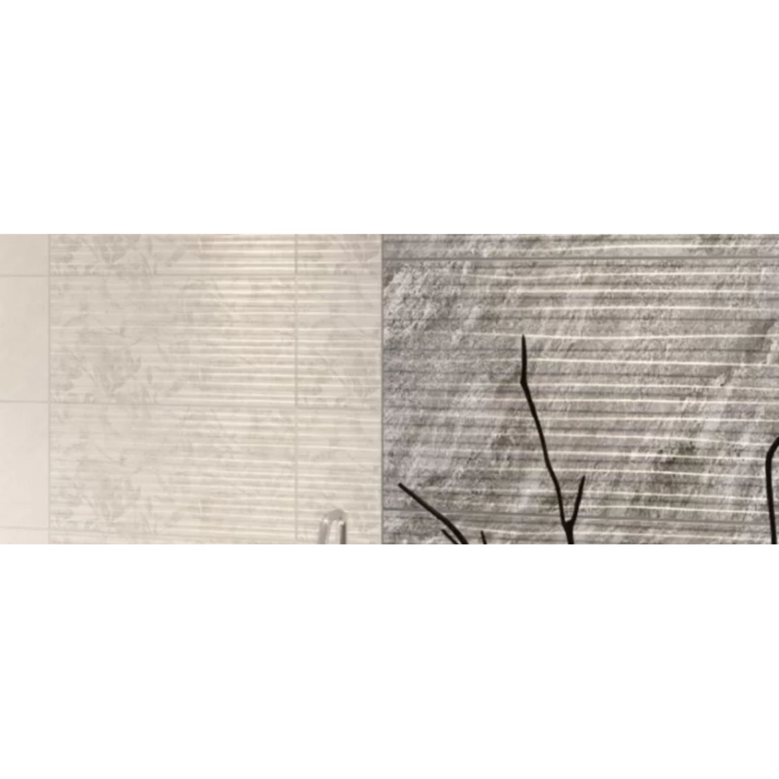 Декор Beryoza Ceramica (Береза Керамика) Борнео 3 серый 30х60 см