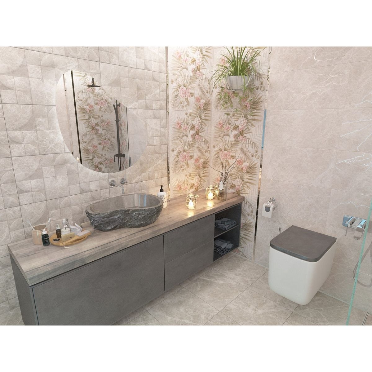 Настенная плитка Керлайф Livorno Beige 31,5х63 см (924889)