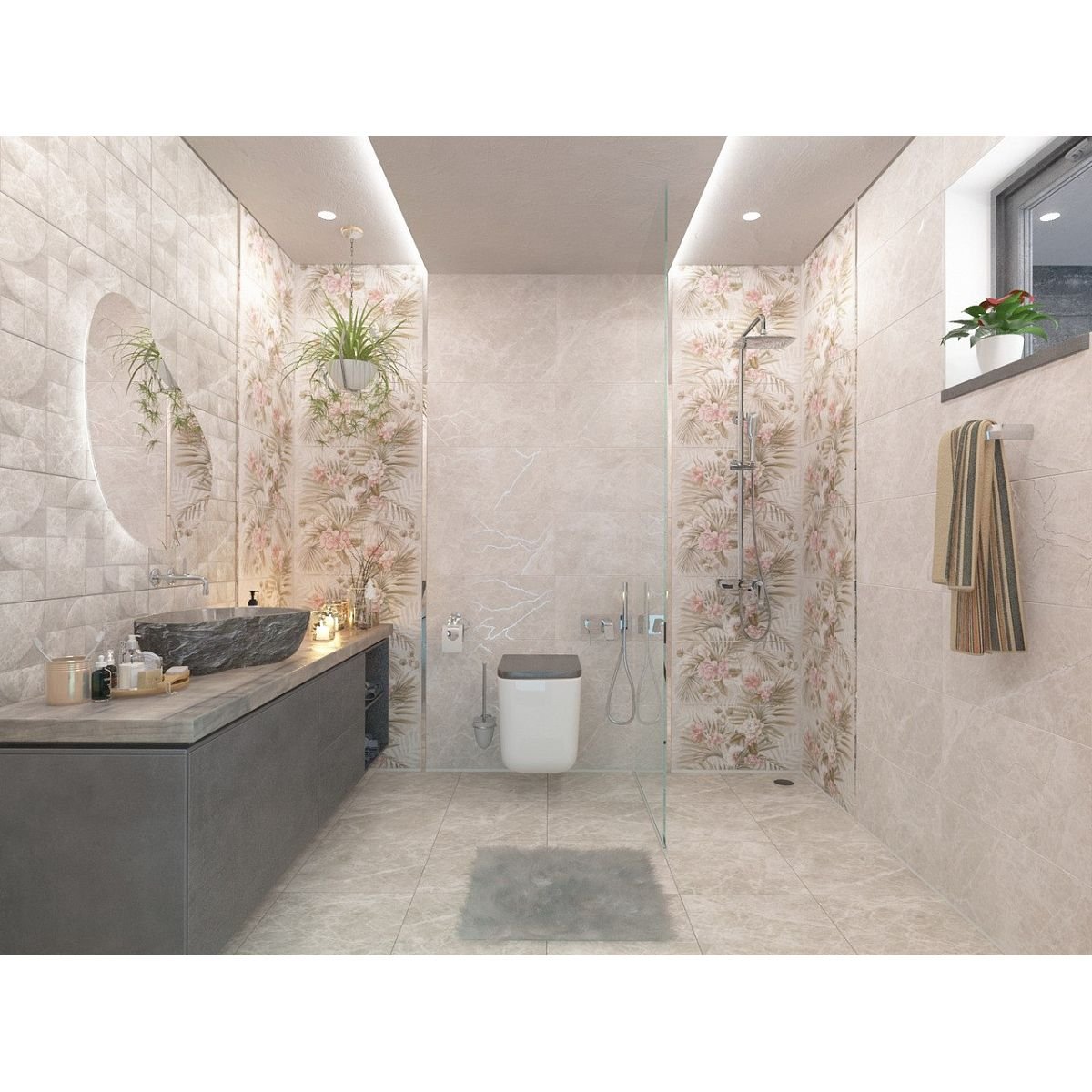 Настенная плитка Керлайф Livorno Beige 31,5х63 см (924889)