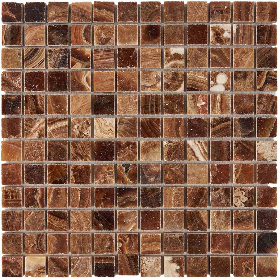 Мозаика Pixmosaic из оникса Caramel onyx 30х30 см (PIX 206)