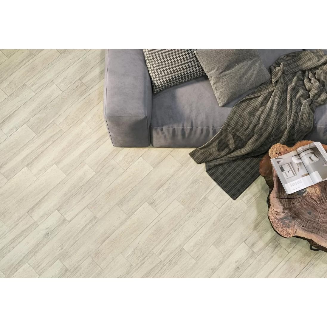 Керамогранит New Trend (Нью Тренд) Craftwood Crema матовый 15,1х60,2 см GP1560CRW01