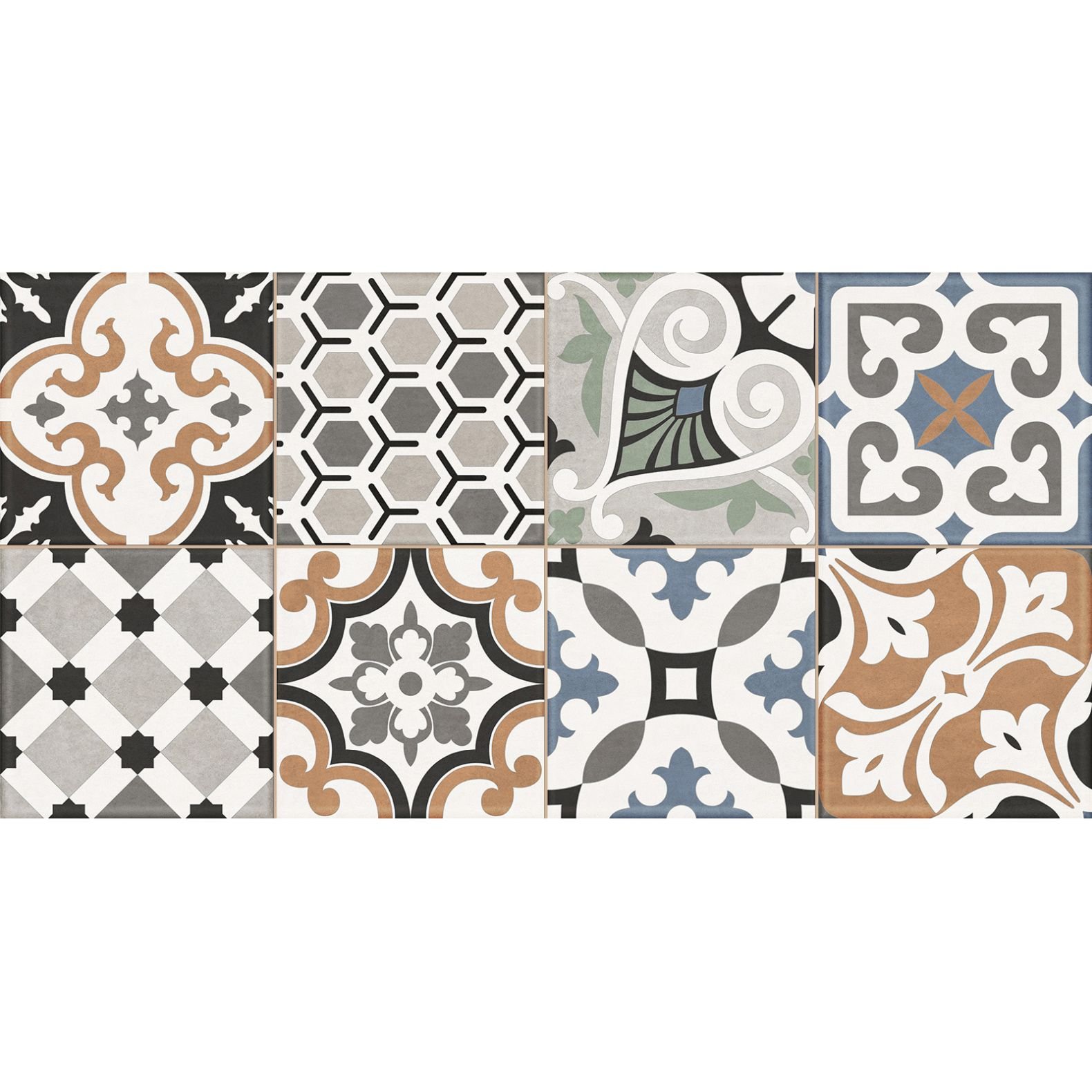 Плитка настенная New Trend (Нью Тренд) Design Art Mix 1 30х60х0,9 см WT36DST55