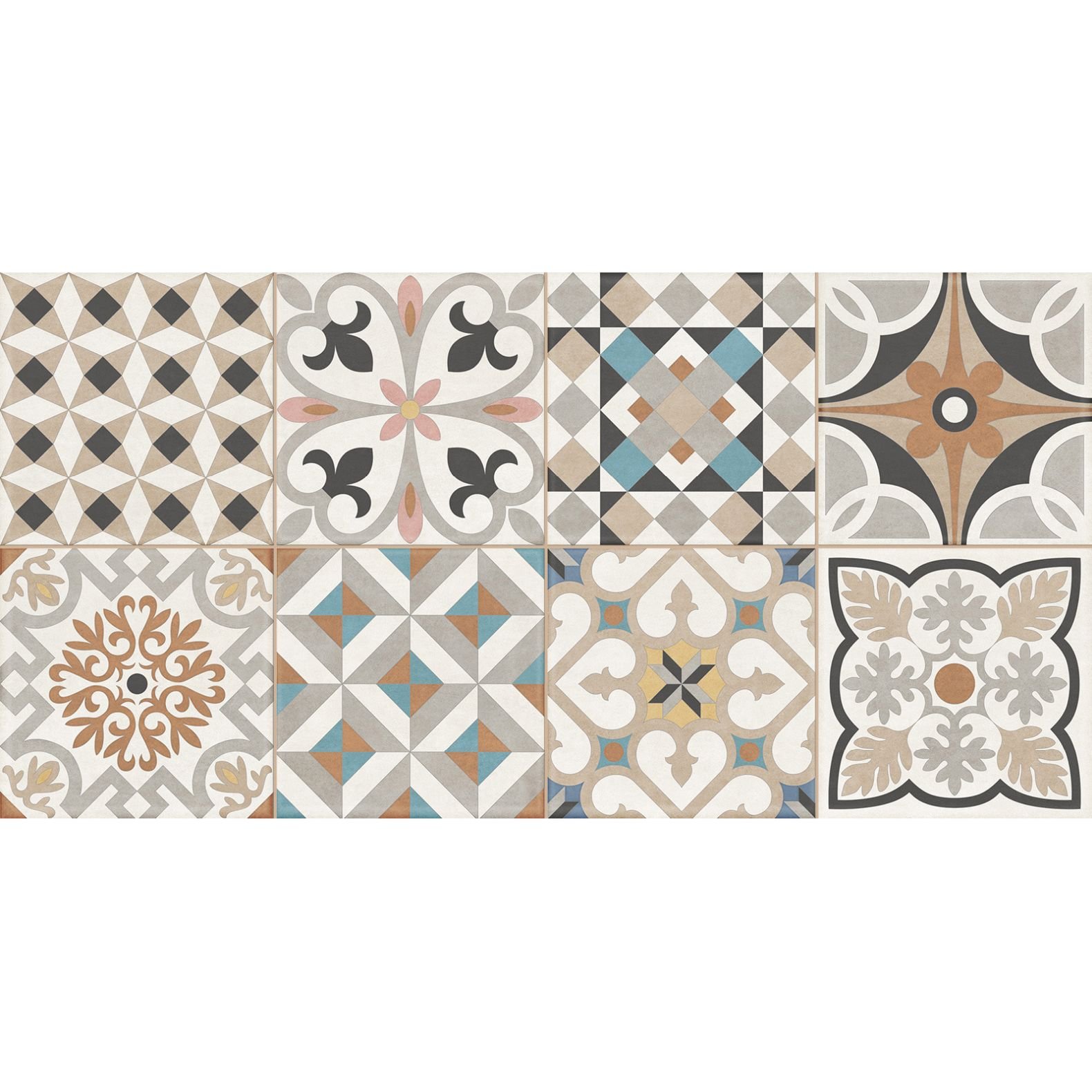 Плитка настенная New Trend (Нью Тренд) Design Art Mix 2 30х60х0,9 см WT36DST18