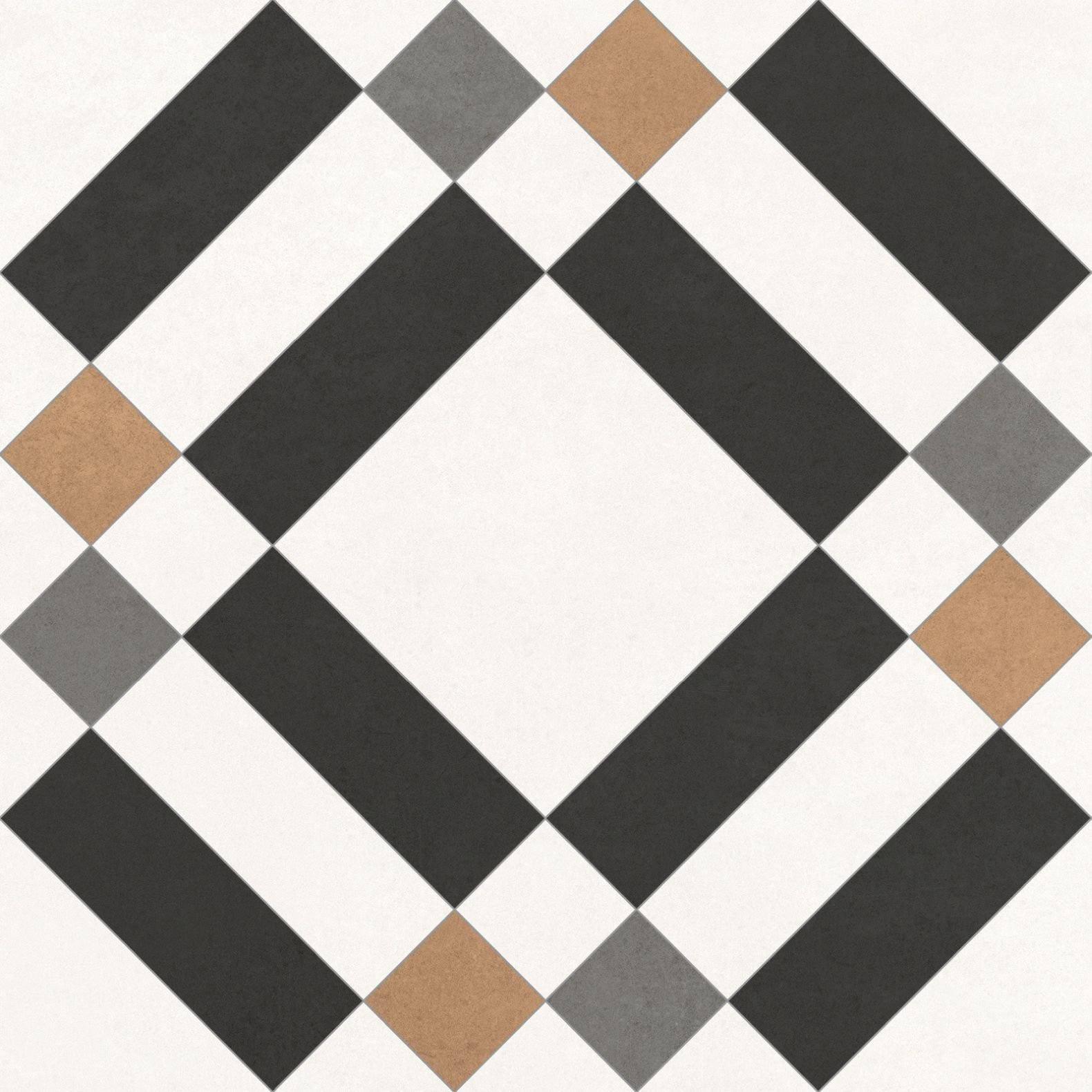 Керамогранит New Trend (Нью Тренд) Design Mix 1 матовый 20х20х0,8 см GP2020DMX31