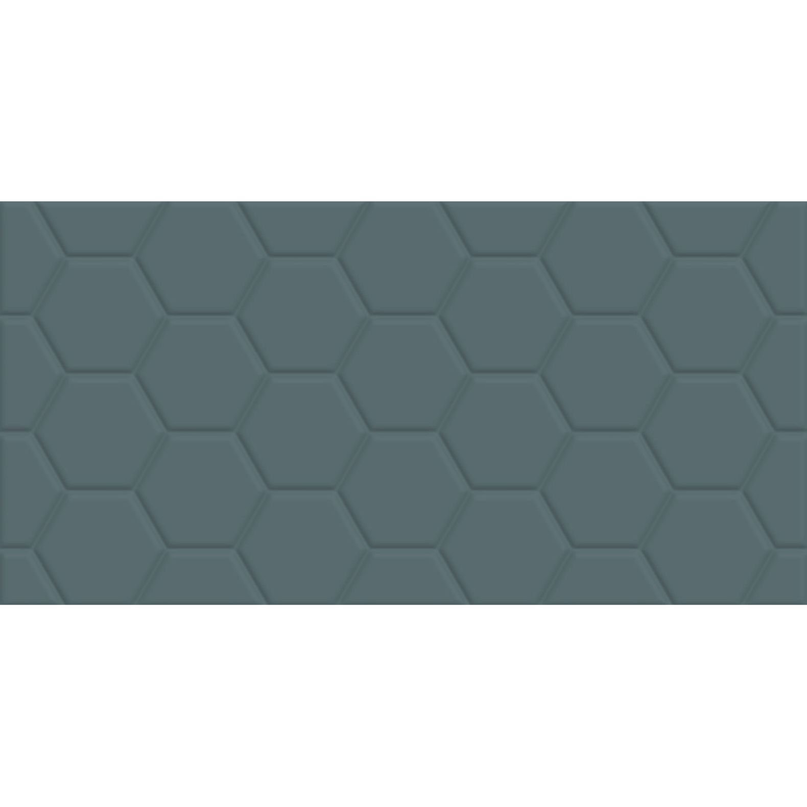 Плитка настенная New Trend (Нью Тренд) Edelweiss Hexagon Blue 30х60х0,9 см WT36EDW23