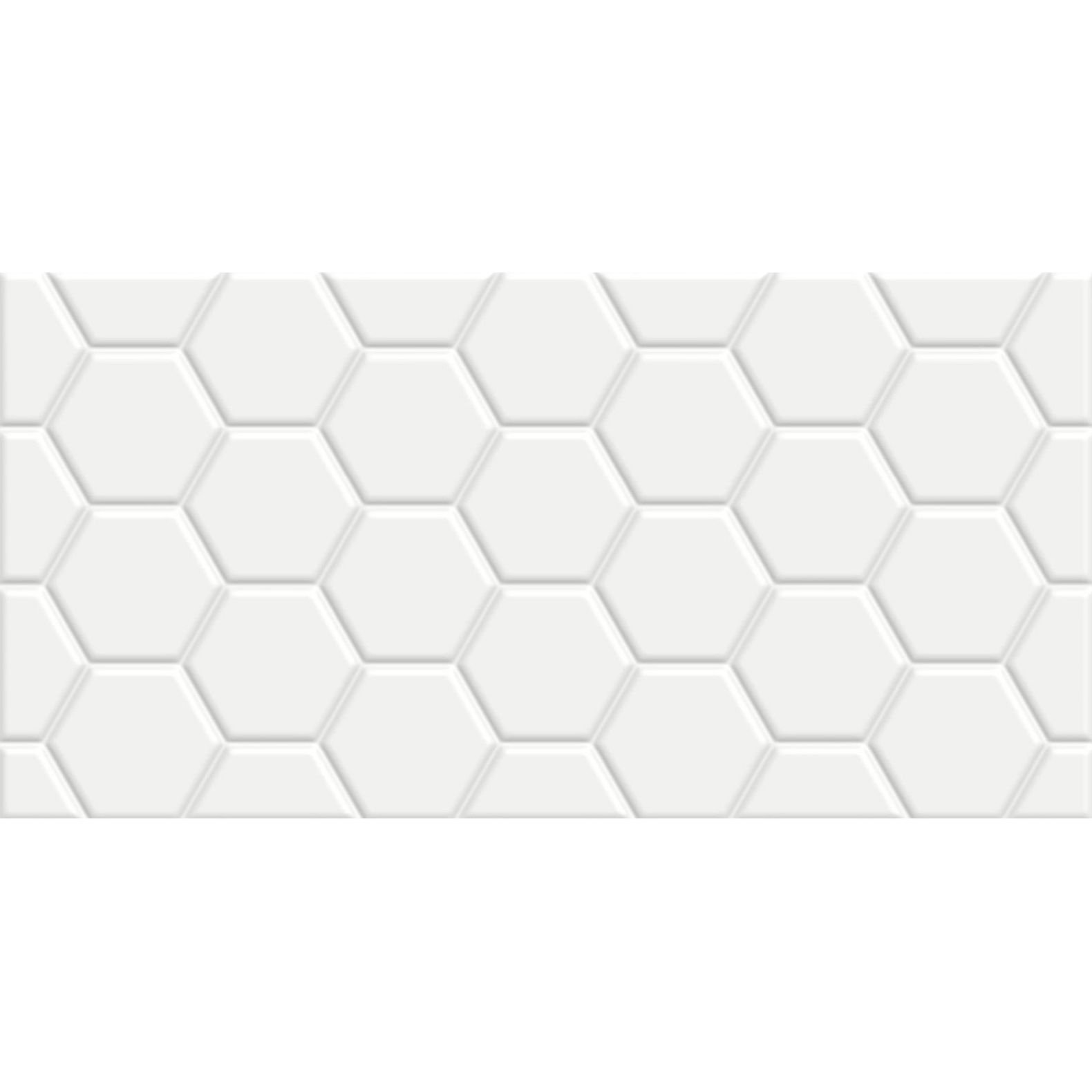 Плитка настенная New Trend (Нью Тренд) Edelweiss Hexagon White 300х600х9 WT36EDW15