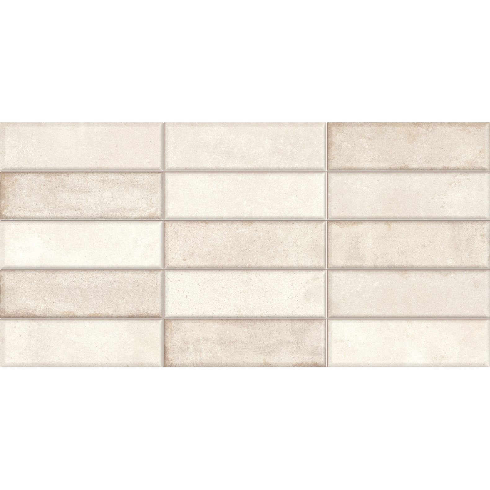 Плитка настенная New Trend (Нью Тренд) Elbrus Brick Crema 300х600х9 WT36ELR11