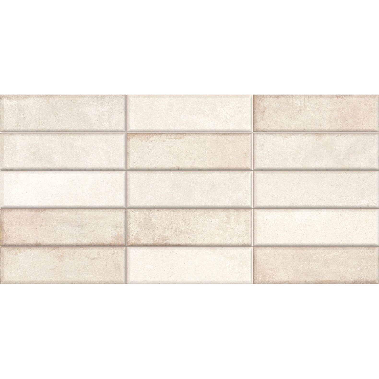 Плитка настенная New Trend (Нью Тренд) Elbrus Brick Crema 300х600х9 WT36ELR11