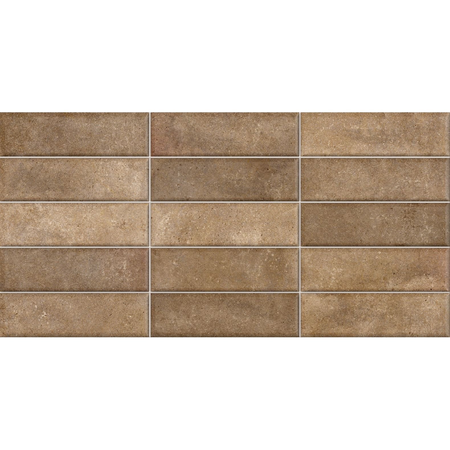 Плитка настенная New Trend (Нью Тренд) Elbrus Brick Marron 300х600х9 WT36ELR31