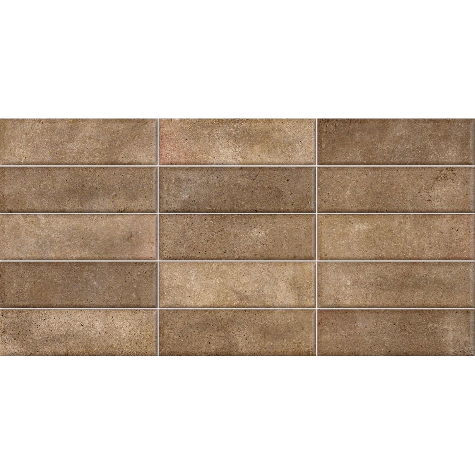 Плитка настенная New Trend (Нью Тренд) Elbrus Brick Marron 300х600х9 WT36ELR31