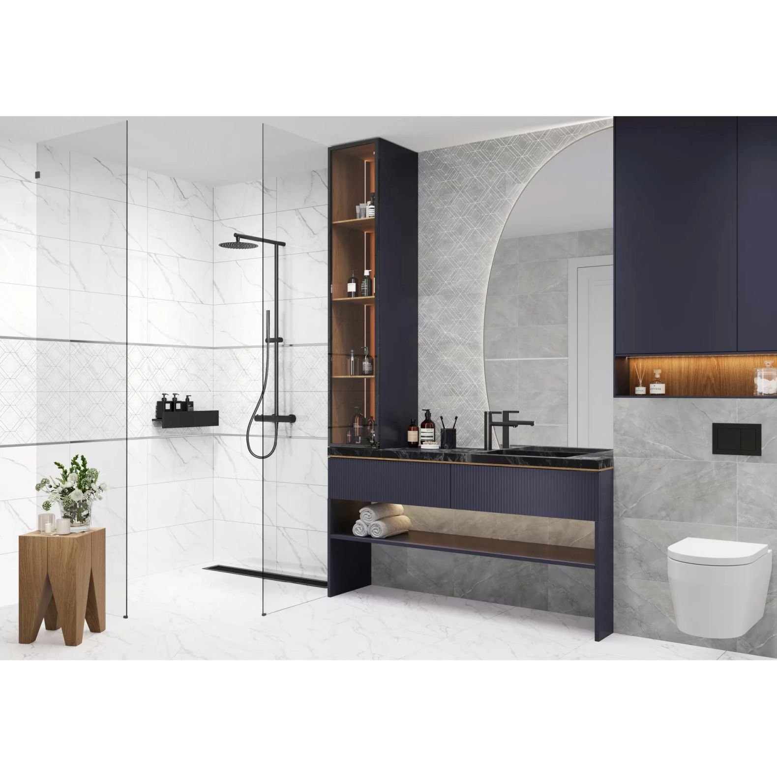 Декор New Trend (Нью Тренд) Lims Light Rhomb 300х600х9 DW36LMM00