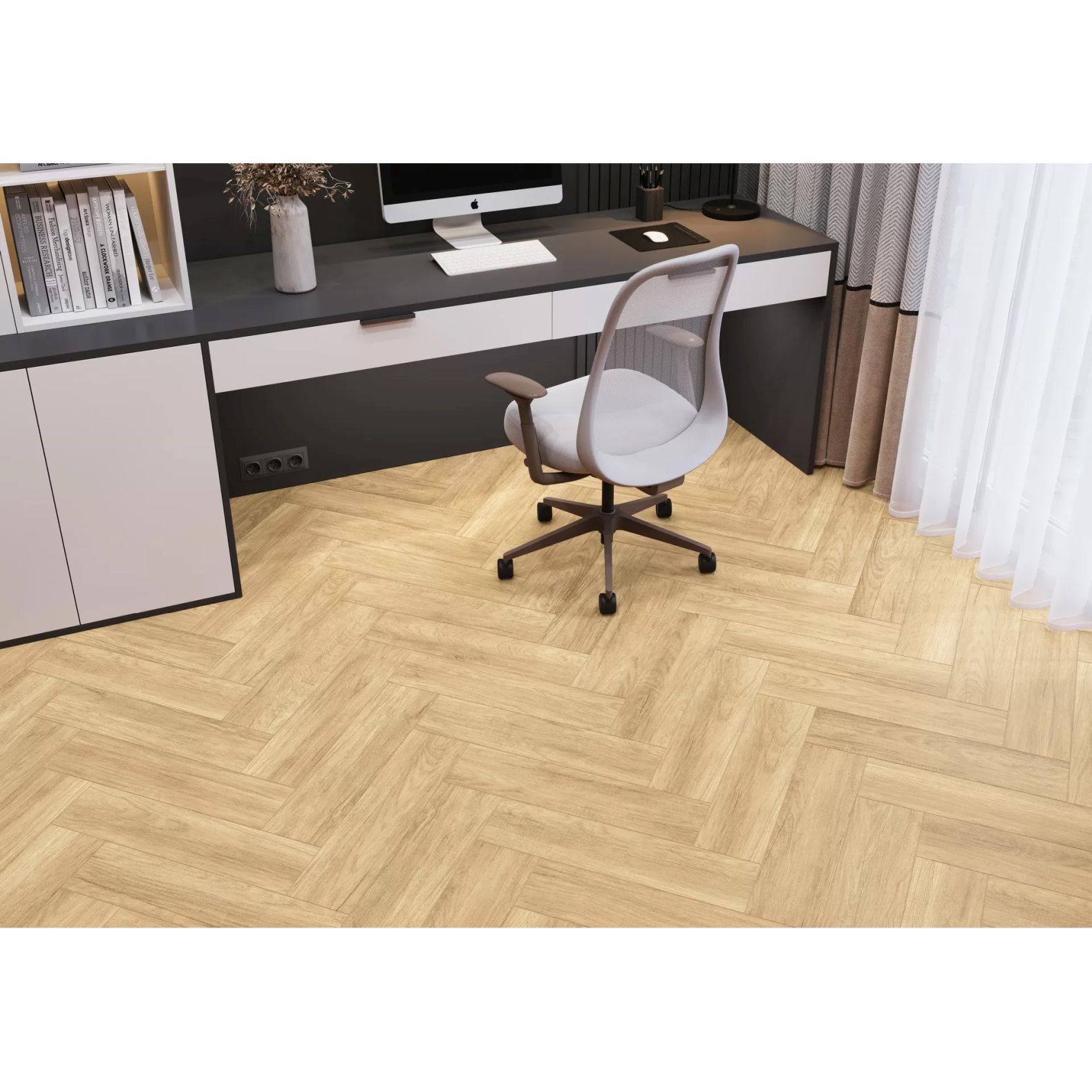 Керамогранит New Trend (Нью Тренд) Sunbau Oak sugar-эффект 15,1х60,2 см GP1560SAB11