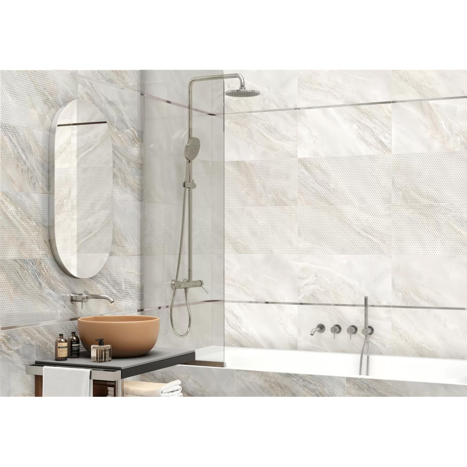 Плитка настенная New Trend (Нью Тренд) Sunrock Light 30х60х0,9 см WT36SNK05