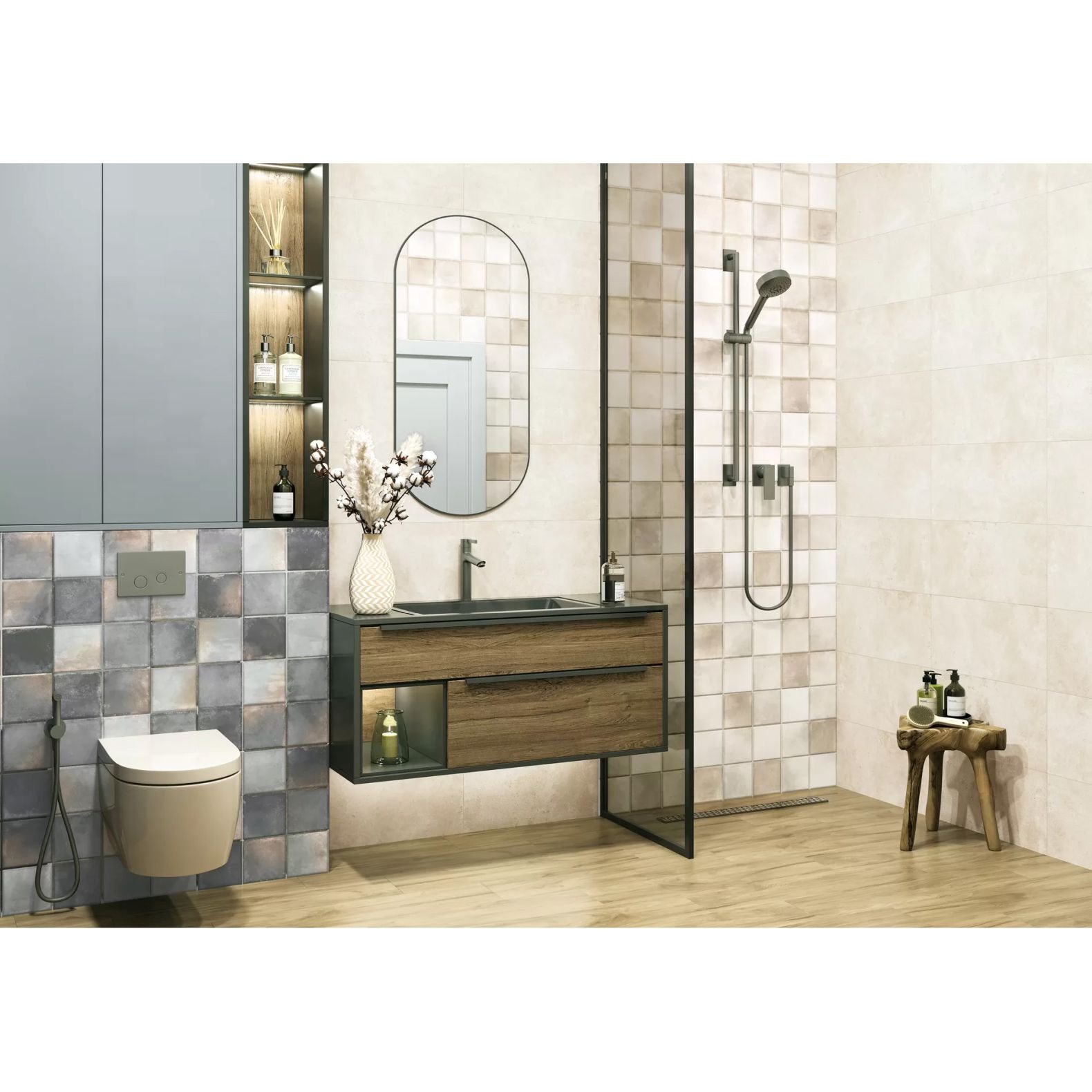 Плитка настенная New Trend (Нью Тренд) Superior Base 30х60х0,9 см WT36SPO01