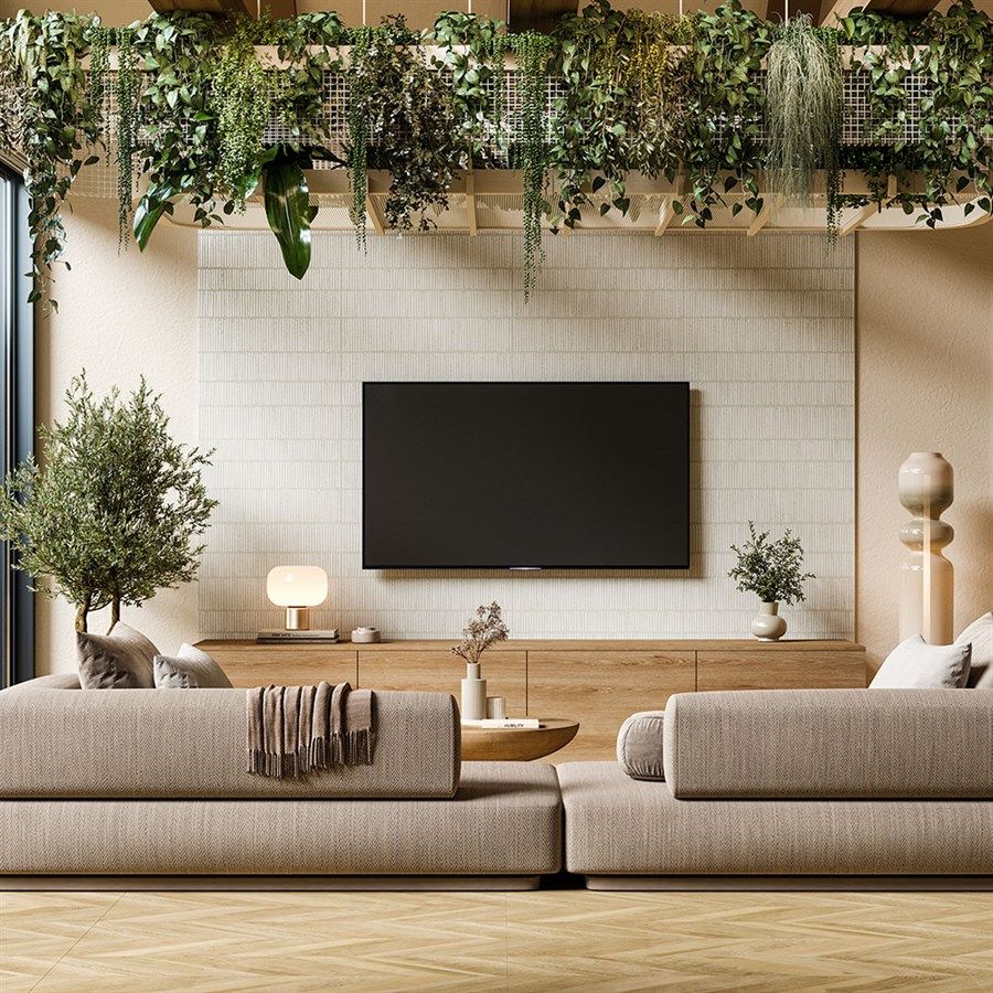 Керамогранит Aparici (Апаричи) Chevron Oak Stamp 49.75x99.55 см