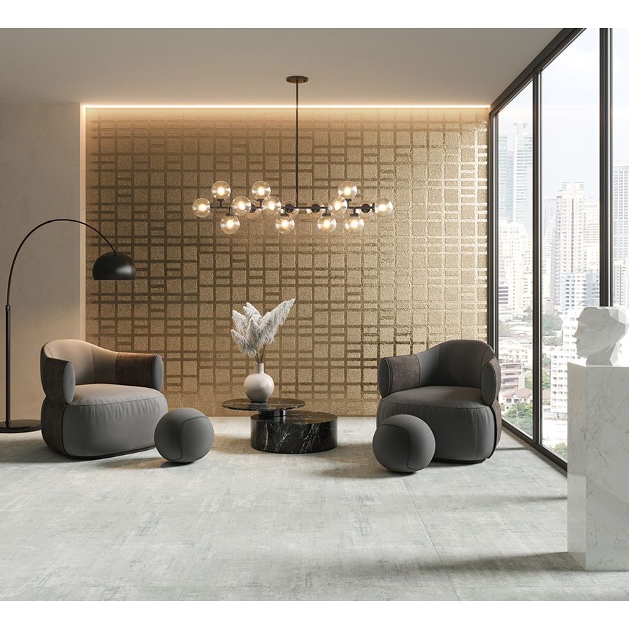 Керамогранит Aparici (Апаричи) Milano White Natural 49,75x99,55 см